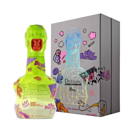 Rượu Rum Colombia Dictador Game Changer Neon Yellow