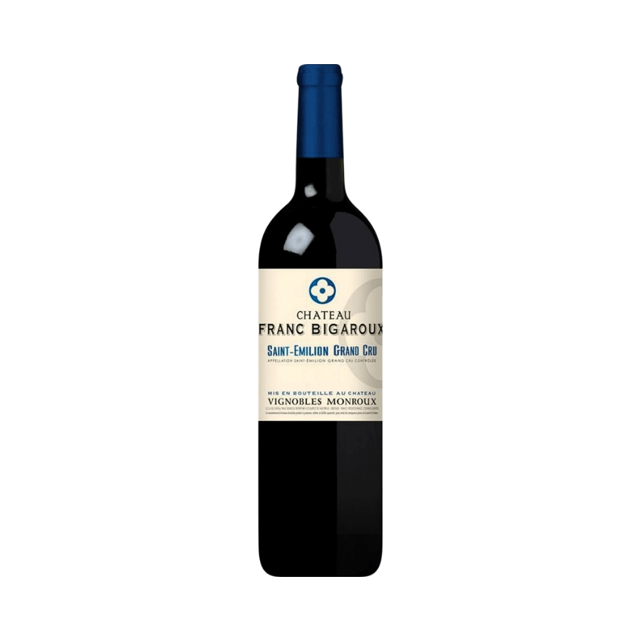 Rượu Vang Đỏ Pháp Chateau Franc Bigaroux Saint Emilion Grand Cru 2022