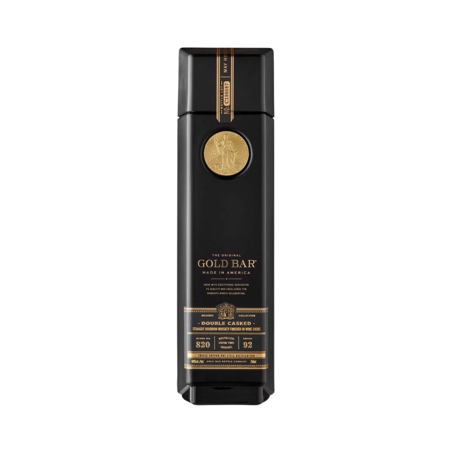 Rượu Whisky Gold Bar Black Double Cask Bourbon