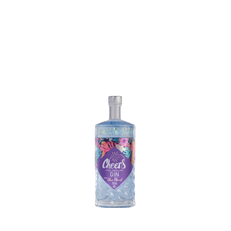 Rượu Gin Việt Nam Cheers Blue Floral 100ml