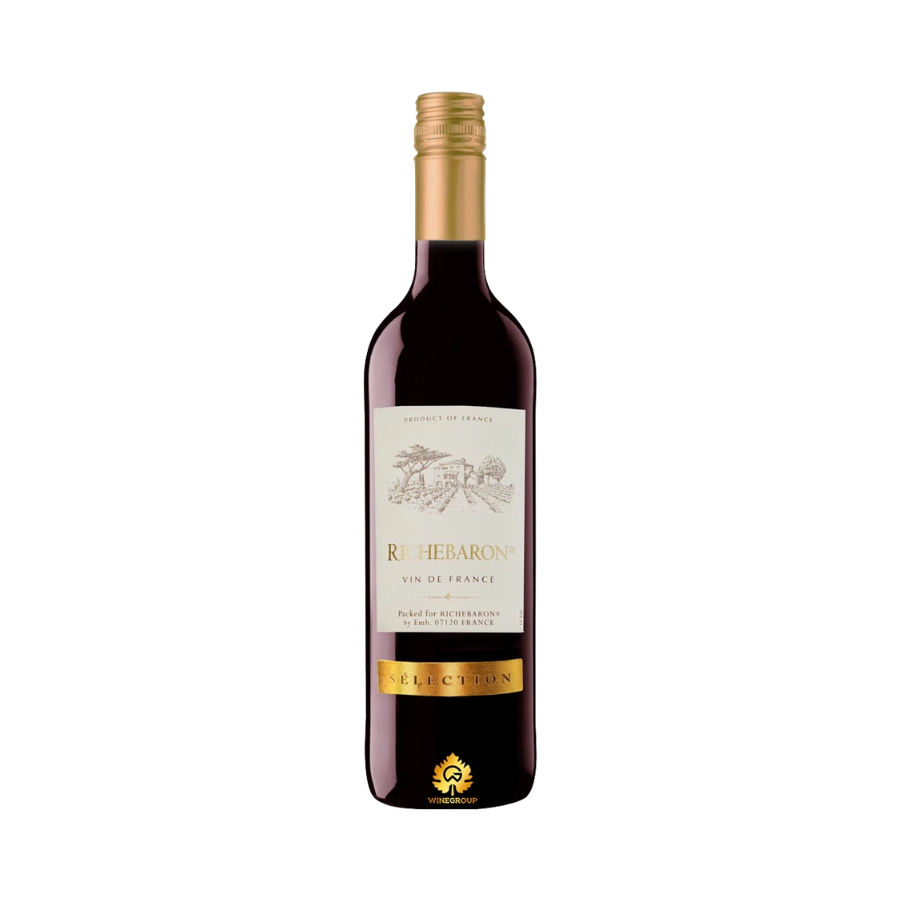 Rượu Vang Đỏ Pháp Vignerons Ardechois Richebaron 