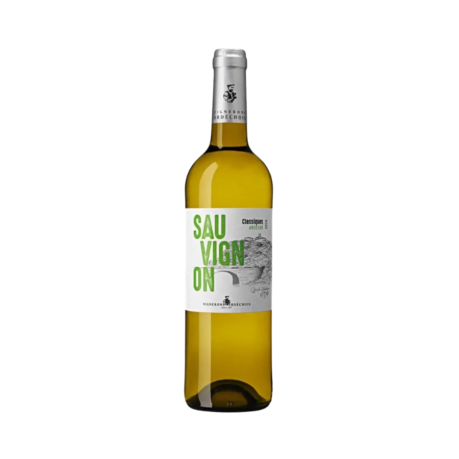 Rượu Vang Trắng Pháp Vignerons Ardechois Les Classiques Sauvignon Blanc