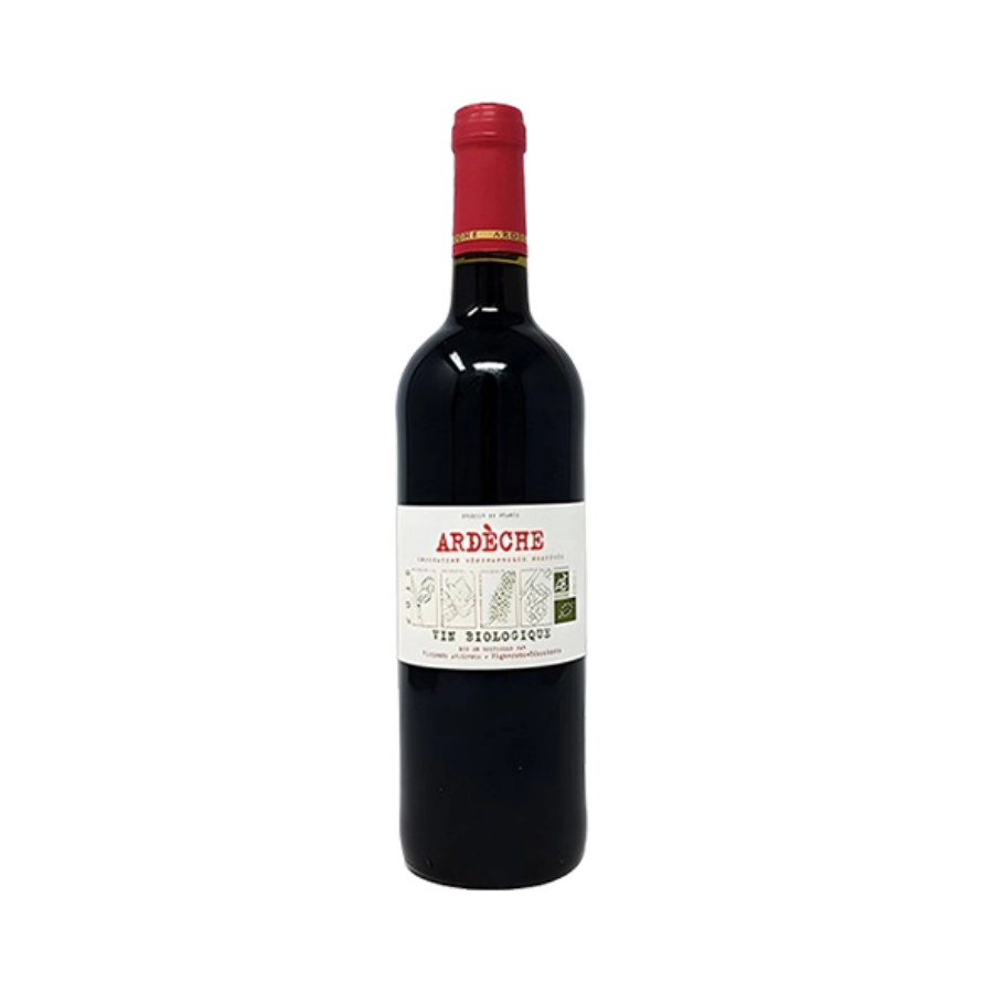Rượu Vang Đỏ Pháp Vignerons Ardechois Biologique
