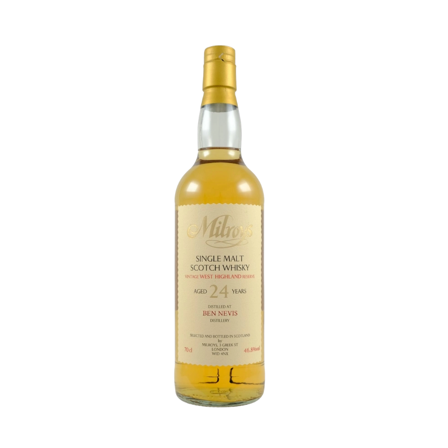 Rượu Whisky Ben Nevis 24 Year Old Vintage West Highland Reserve