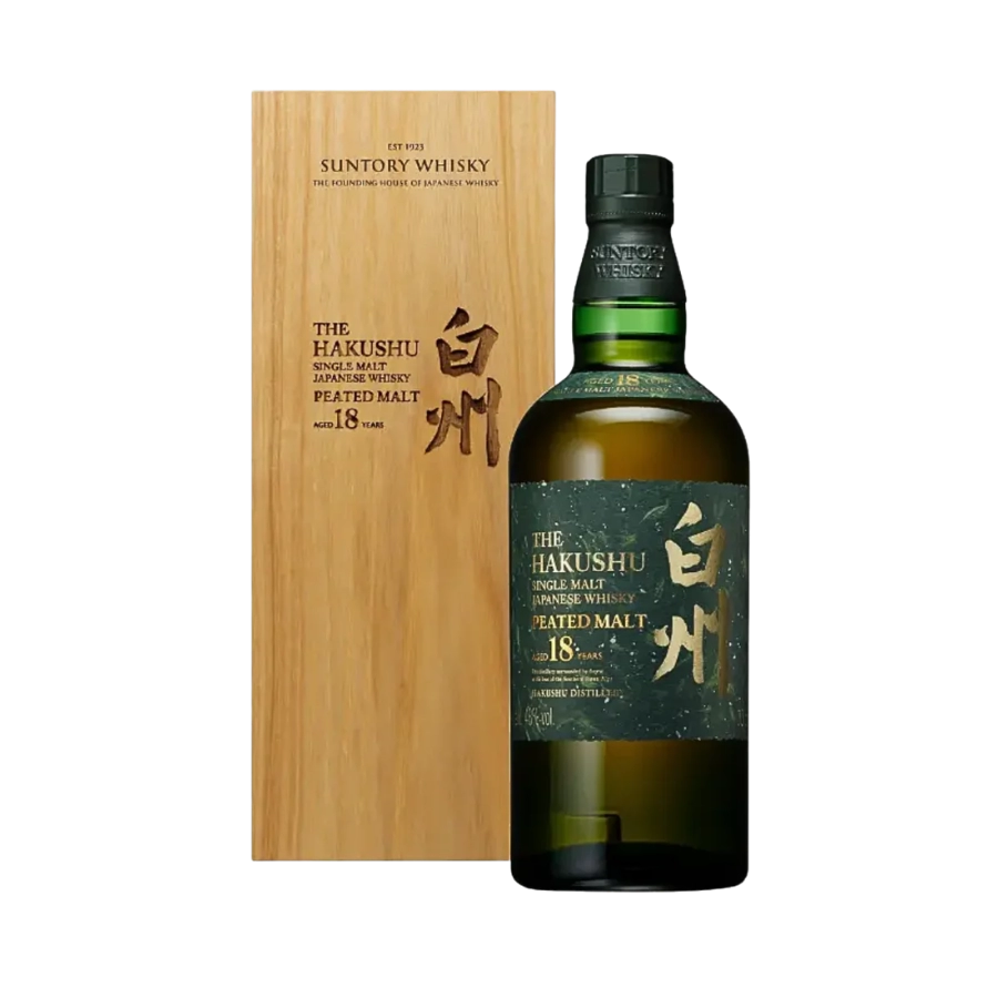  Rượu Whisky Nhật Hakushu 18 Year Old Peated Malt Limited Edition