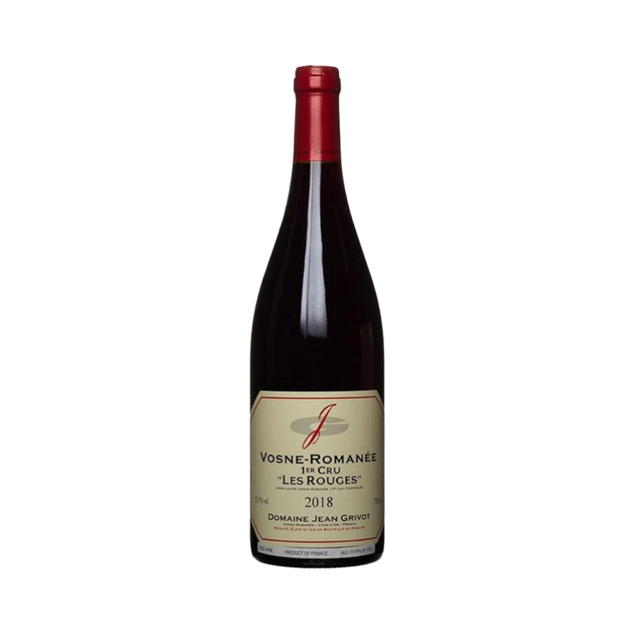 Rượu Vang Đỏ Pháp Domaine Jean Grivot Vosne Romanee 1er Cru Les Rouge 2018