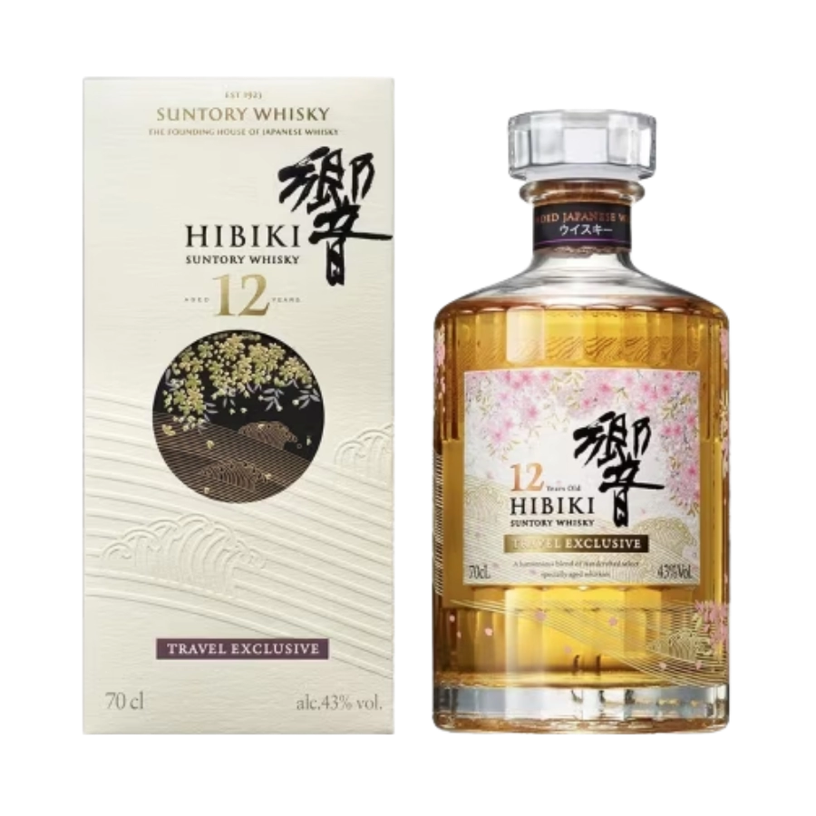 Rượu Whisky Nhật Hibiki Harmony 12 Years Old Travel Exclusive