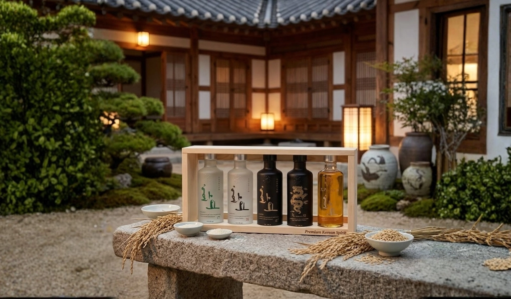 Soju Hàn Quốc Hwayo 5 Set 200ml