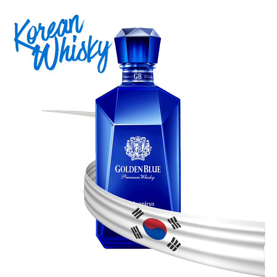 Rượu Whisky Hàn Quốc Golden Blue The Sappirus