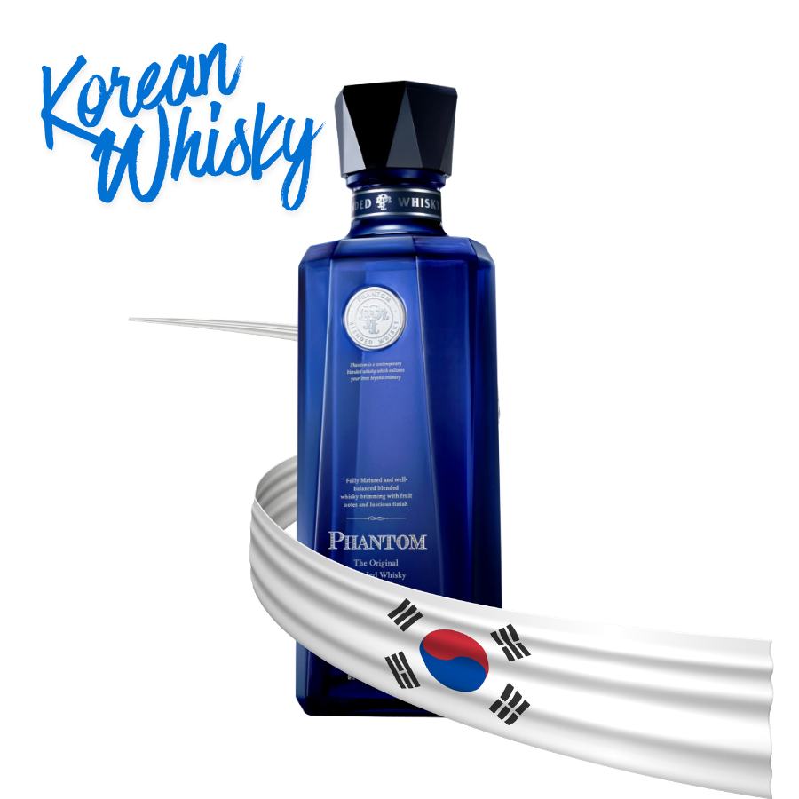 Rượu Whisky Hàn Quốc Golden Blue Phantom The Original
