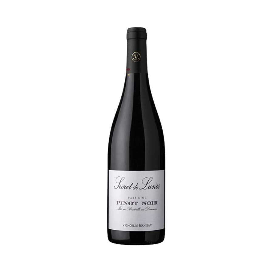 Rượu Vang Đỏ Pháp Vignobles Jeanjean Secret de Lunes BIO Pinot Noir