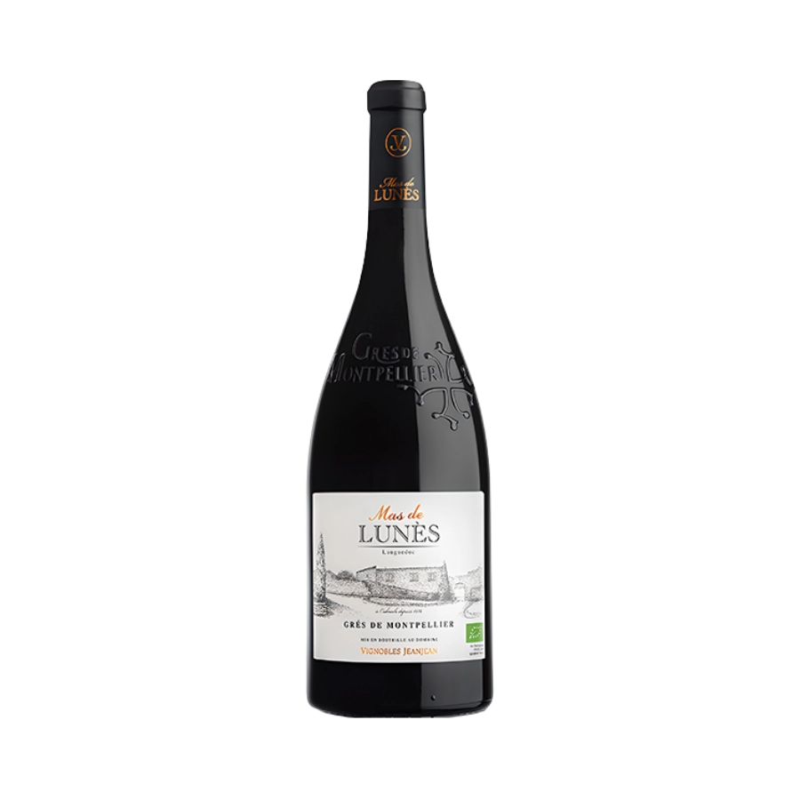 Rượu Vang Đỏ Pháp Vignobles Jeanjean Mas de Lunes Gres de Montpellier BIO