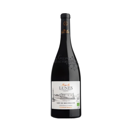 Rượu Vang Đỏ Pháp Vignobles Jeanjean Mas de Lunes Gres de Montpellier BIO