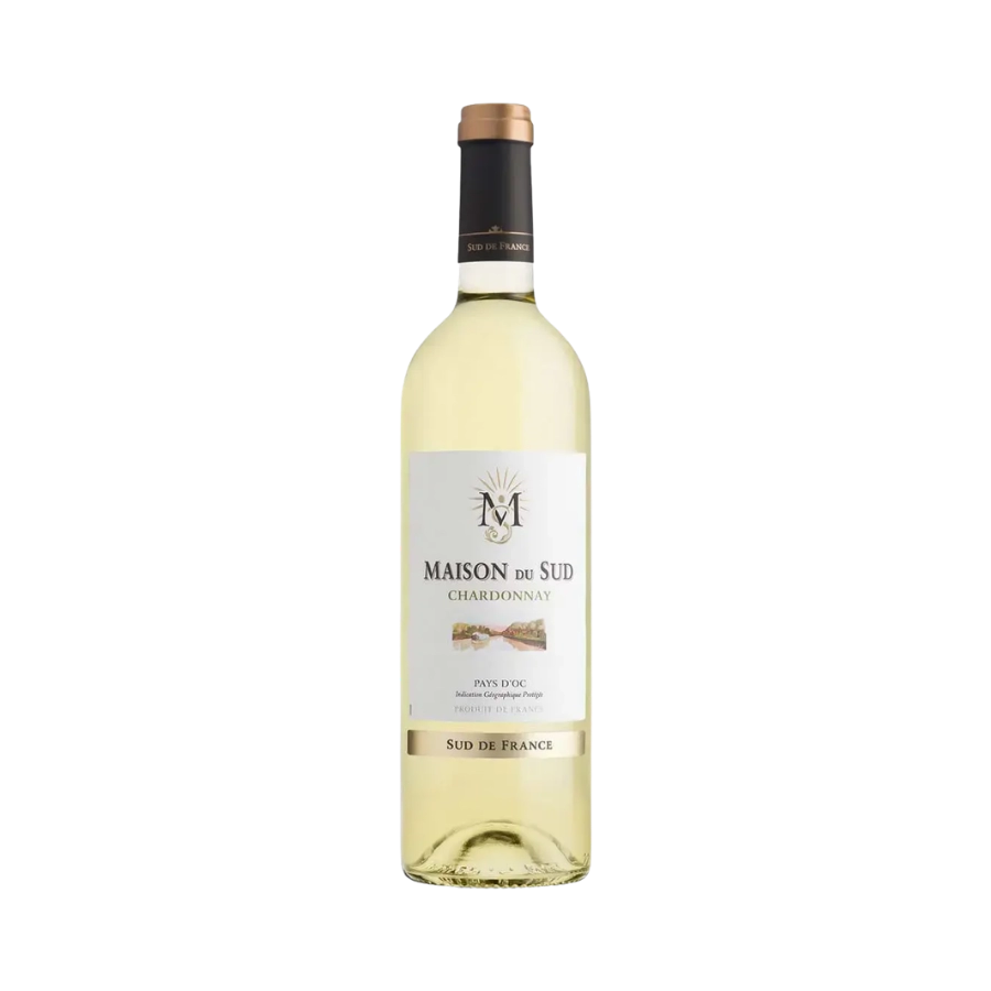 Rượu Vang Trắng Pháp Vignobles Jeanjean Maison du Sud Chardonnay 