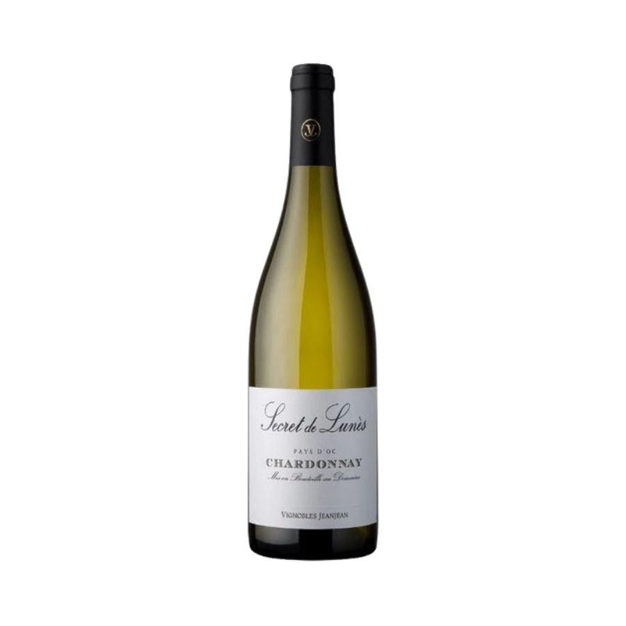 Rượu Vang Trắng Pháp Vignobles Jeanjean Secret de Lunes BIO Chardonnay