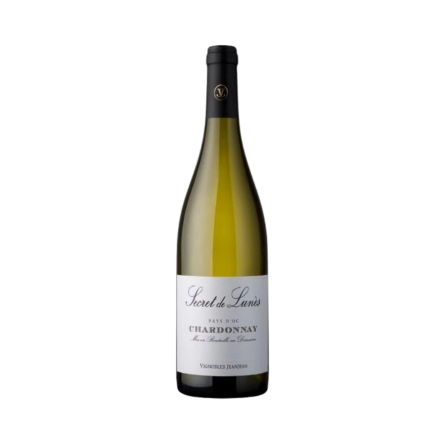 Rượu Vang Trắng Pháp Vignobles Jeanjean Secret de Lunes BIO Chardonnay