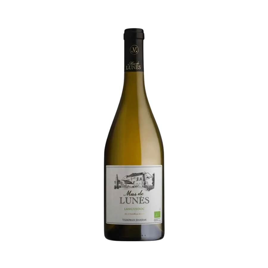 Rượu Vang Trắng Pháp Vignobles Jeanjean Mas de Lunes BIO Blanc