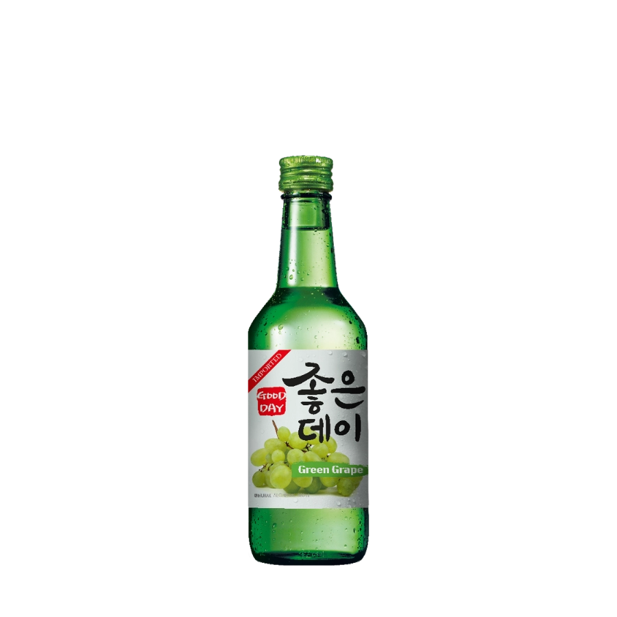 Rượu Soju Hàn Quốc Good Day Green Grapes