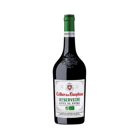 Rượu Vang Đỏ Pháp Celliers des Dauphins Reserve Organic 