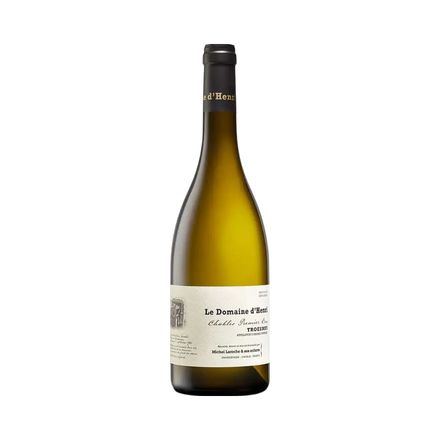 Rượu Vang Trắng Pháp Le Domaine d'Henri Chablis 1er Cru Troesmes