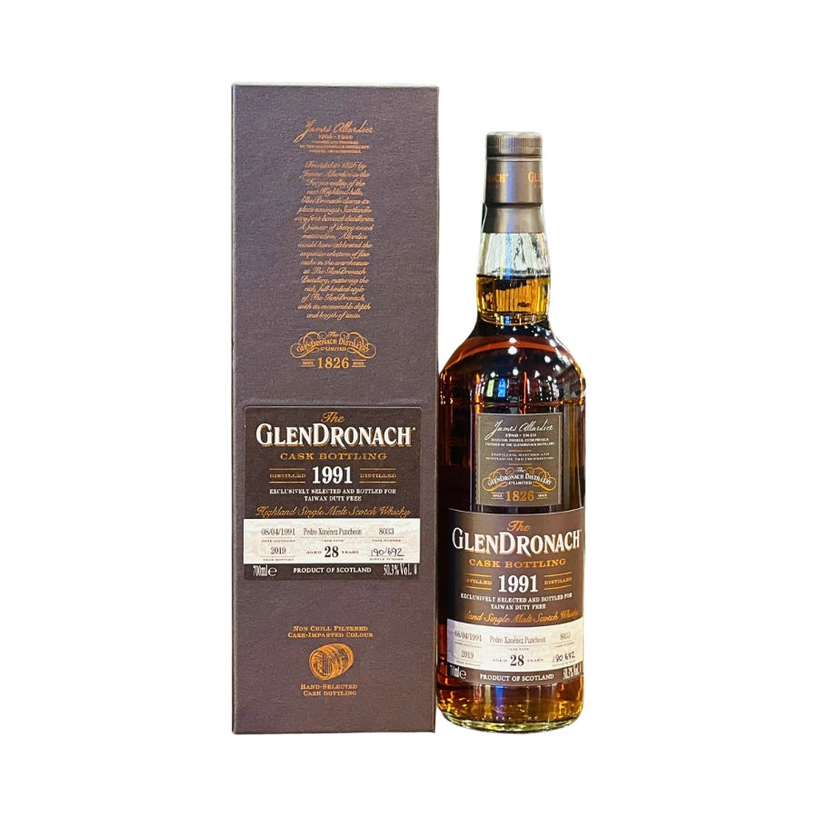 Rượu Whisky Glendronach 28 Year Old 1991