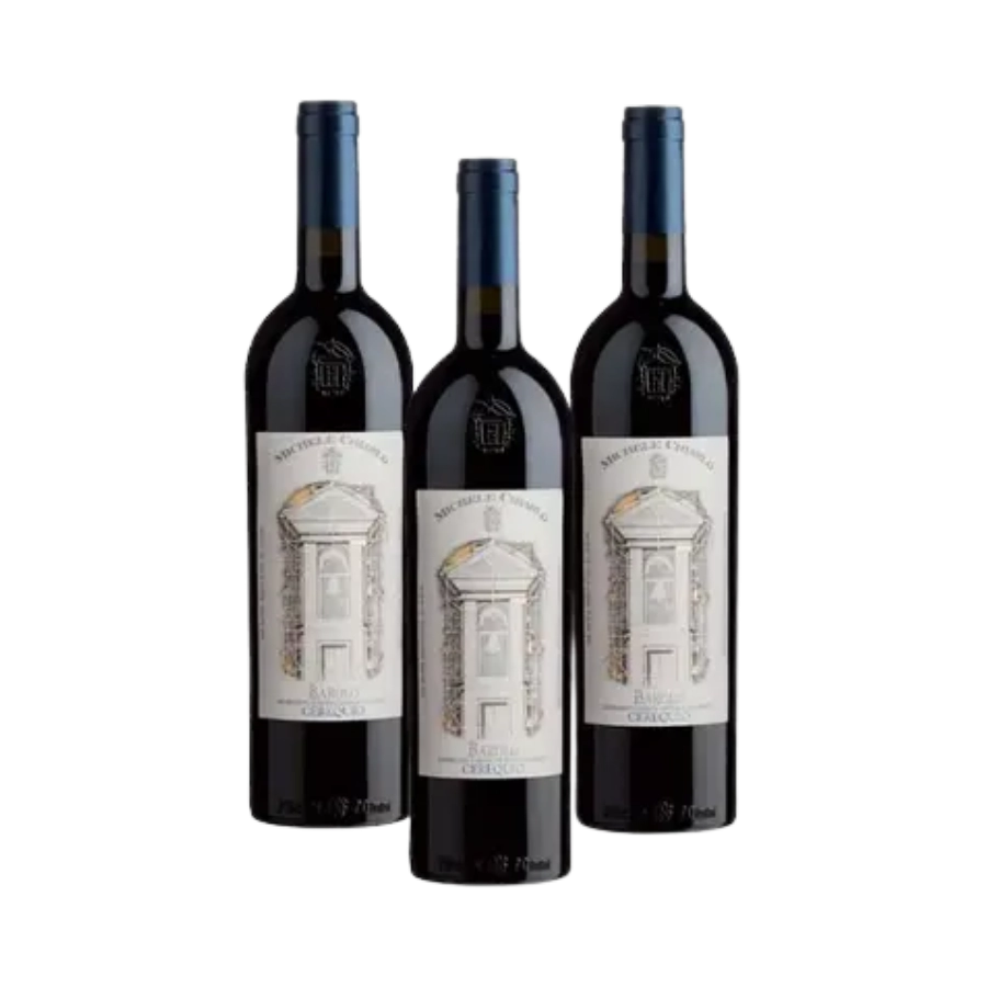 Rượu Vang Đỏ Ý Michele Chiarlo Barolo Cerequio Vertical Collection 3 Cases Of 7 Bottles Set 02