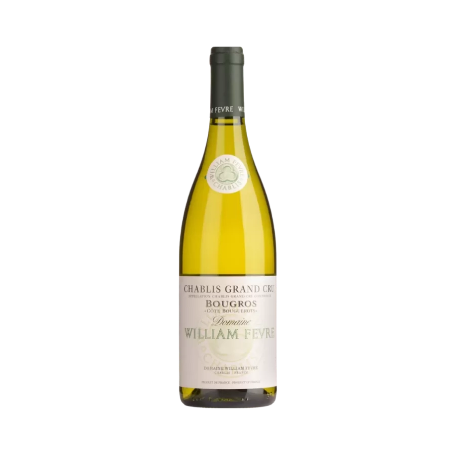 Rượu Vang Trắng Pháp William Fevre Chablis Grand Cru Bougros 2017