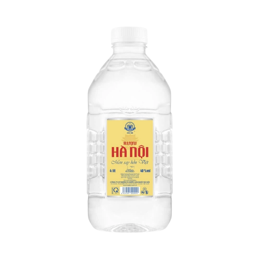 Rượu Vodka Việt Nam Hà Nội 1898 40% 4L