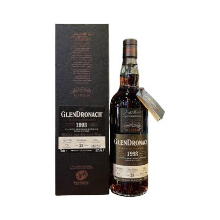 Rượu Whisky Glendronach 25 Year Old 1993 Cask Bottling