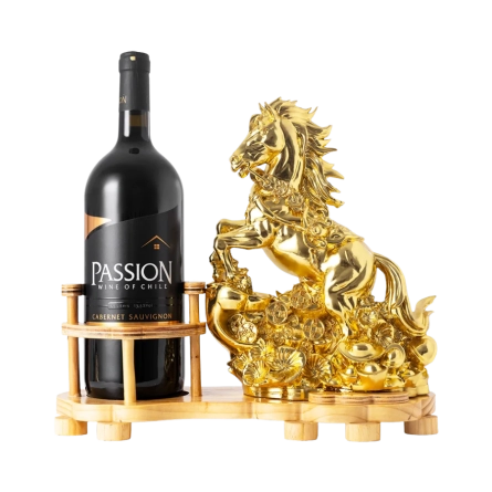Rượu Vang Đỏ Chile Passion Cabernet Sauvignon Kệ Ngựa Vàng 1.5L