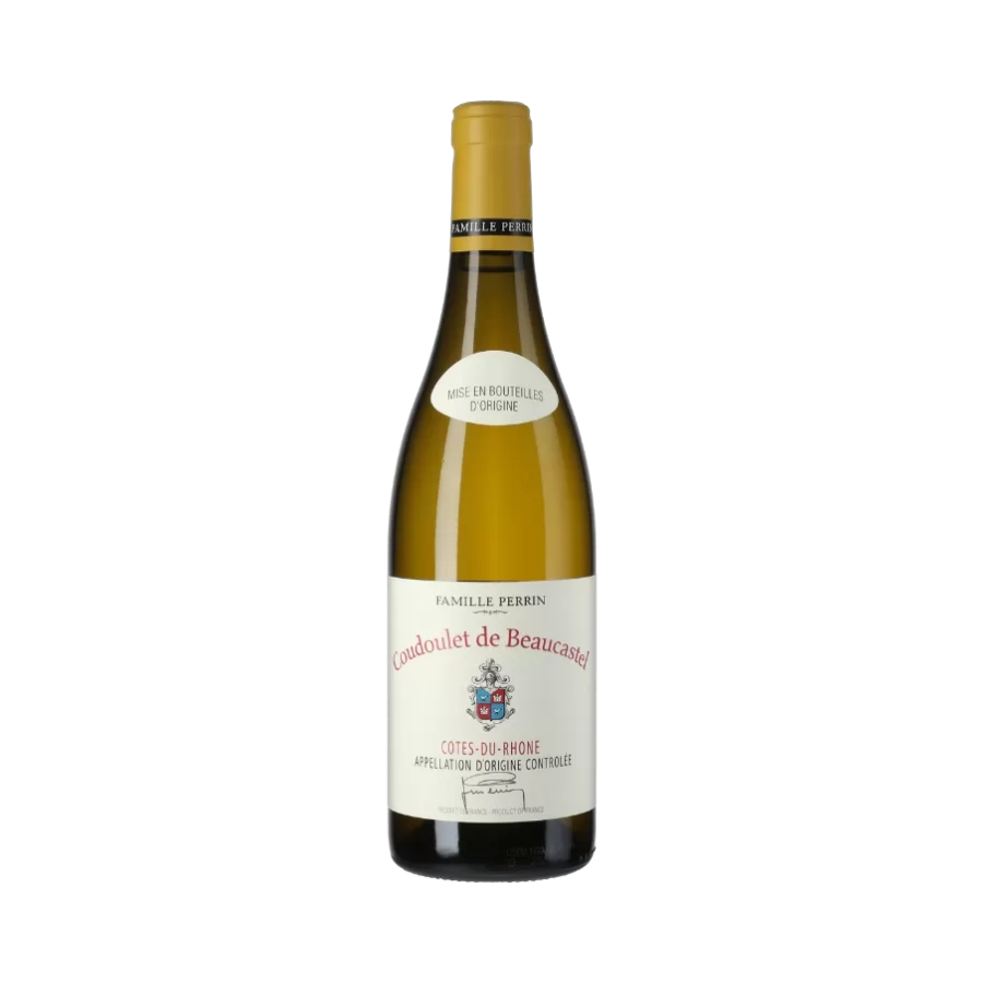 Rượu Vang Trắng Pháp Famille Perrin Coudoulet de Beaucastel Blanc 2022