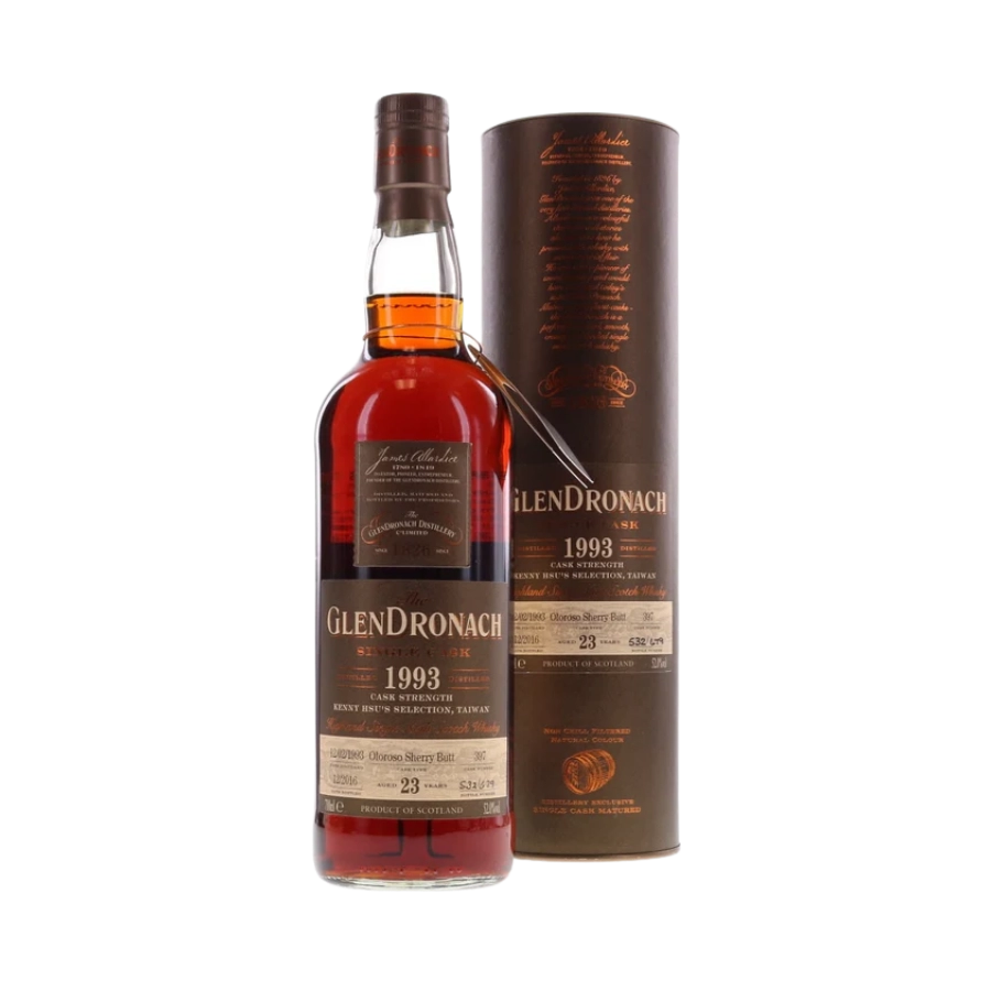 Rượu Whisky Glendronach 23 Year Old 1993 Taiwan Exclusive