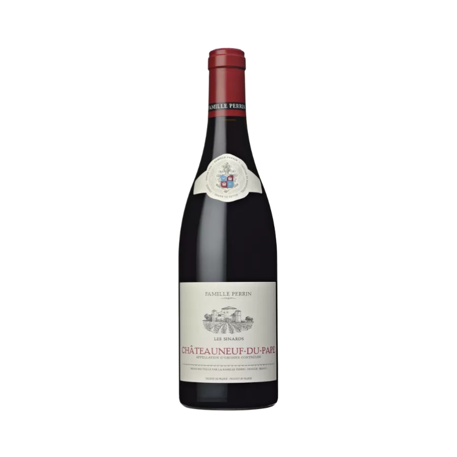 Rượu Vang Đỏ Pháp Famille Perrin Les Sinards Chateauneuf Du Pape Rouge 2020