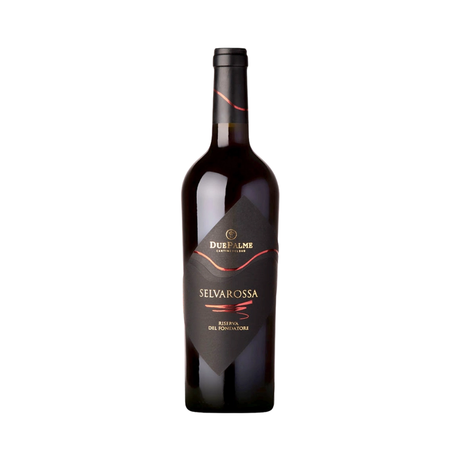 Rượu Vang Đỏ Ý Due Palme Selvarossa Del Fondatore Salice Salentino Rosso Riserva 