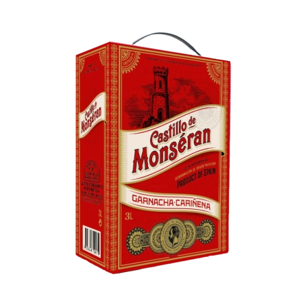 Rượu Vang Bịch Tây Ban Nha Castillo de Monseran Garnacha Red BIB 3.0L