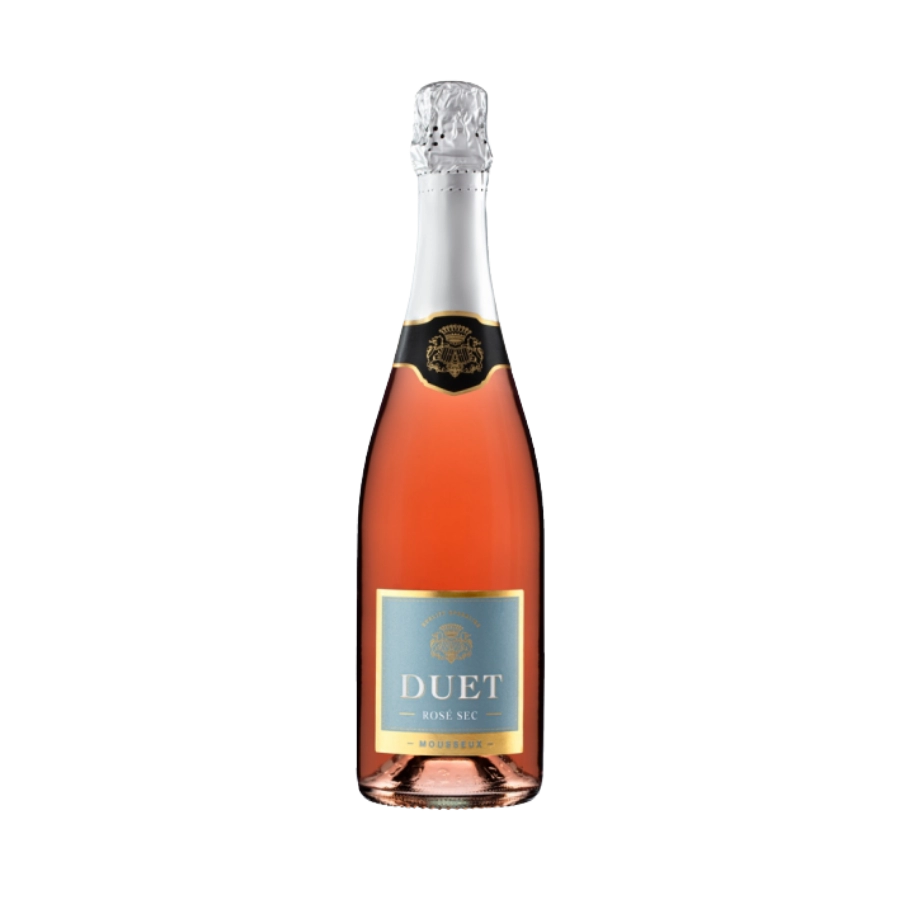 Rượu Sparkling Tây Ban Nha Duet Mousseux Rose Sec 