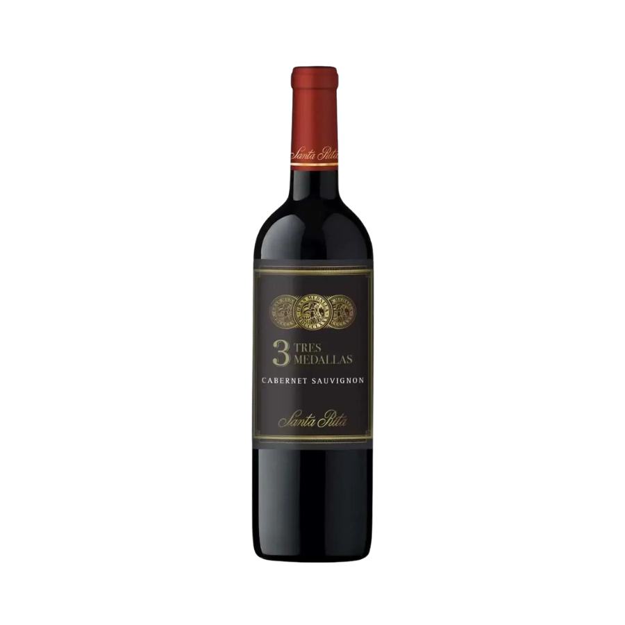 Rượu Vang Đỏ Chile Santa Rita Tres Medallas Cabernet Sauvignon