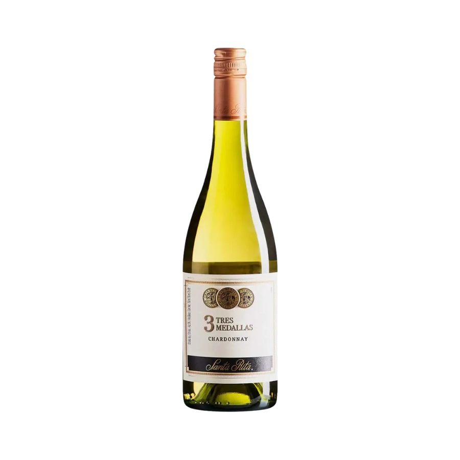 Rượu Vang Trắng Chile Santa Rita Tres Medallas Chardonnay