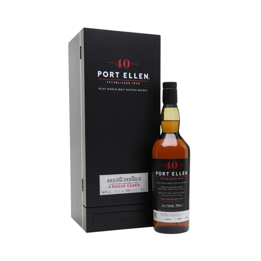 Rượu Whisky Port Ellen 40 Year Old