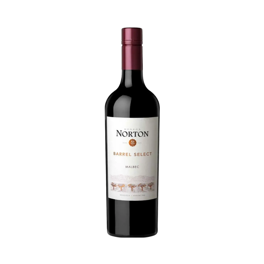 Rượu Vang Đỏ Argentina Bodega Norton Barrel Select Malbec
