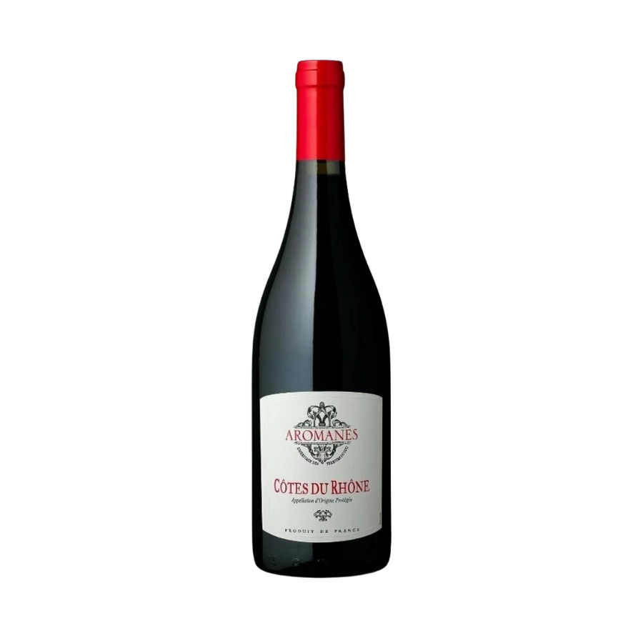 Rượu Vang Đỏ Pháp Aromanes Côtes Du Rhone