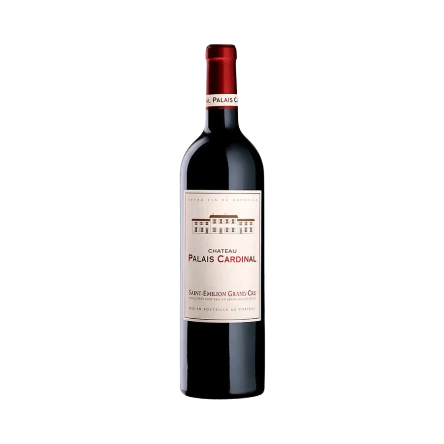 Chateaux Palais Cardinal St Emilion Grand Cru Rượu Vang Đỏ Pháp 
