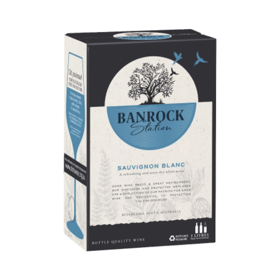 Rượu Vang Bịch Úc Banrock Station Sauvignon Blanc BIB 2L