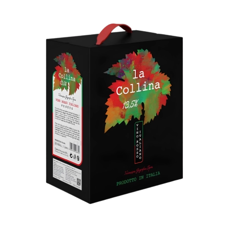 Rượu Vang Bịch Đỏ Chile La Collina IGT Hộp 3L