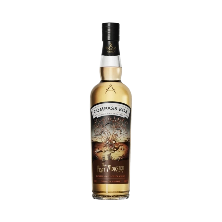 Rượu Whisky Compass Box The Peat Monster 10th Anniversary Blended Malt Scotch