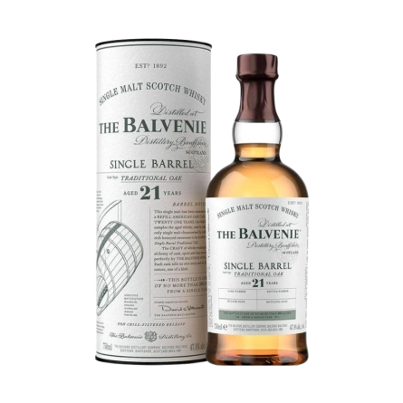 Rượu Whisky Balvenie 21 Year Old Single Barrel