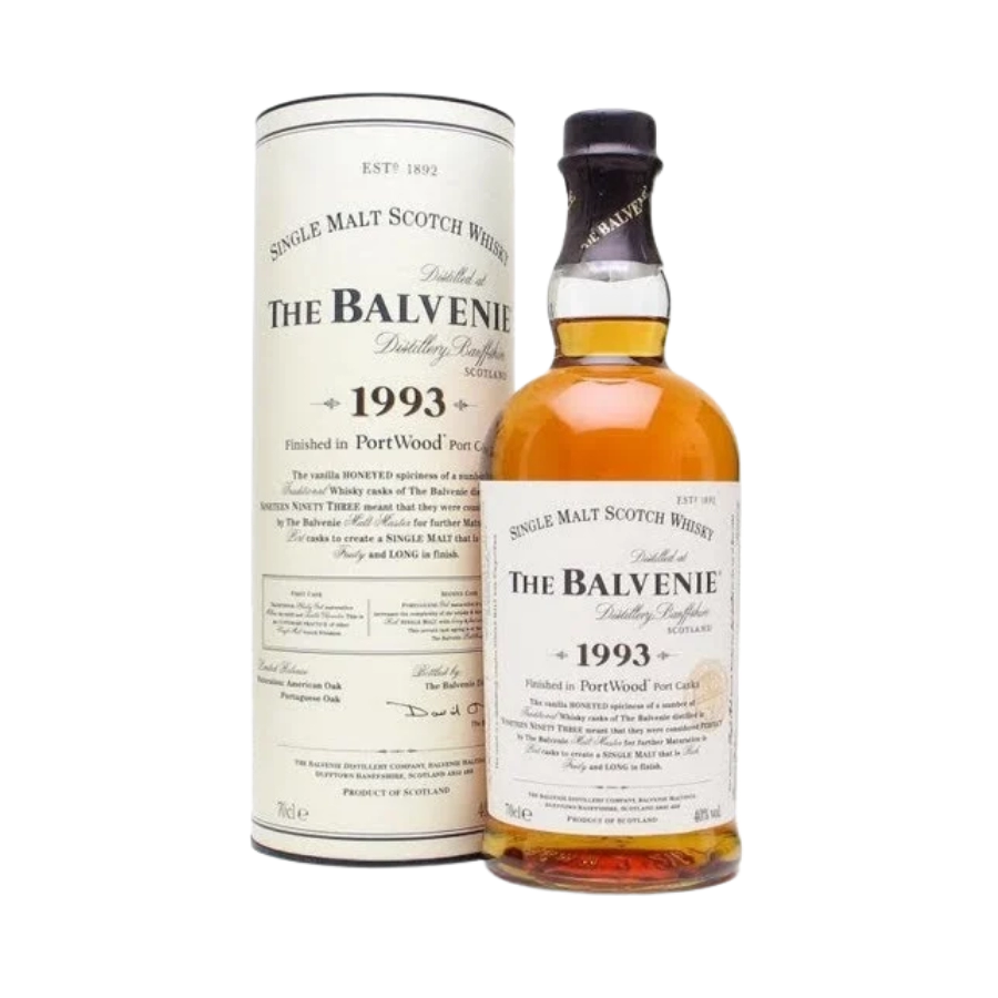 Rượu Whisky Balvenie 12 Year Old Portwood Vintage 1993