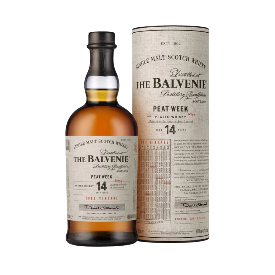 Rượu Whisky Balvenie 14 Year Old Peat Week