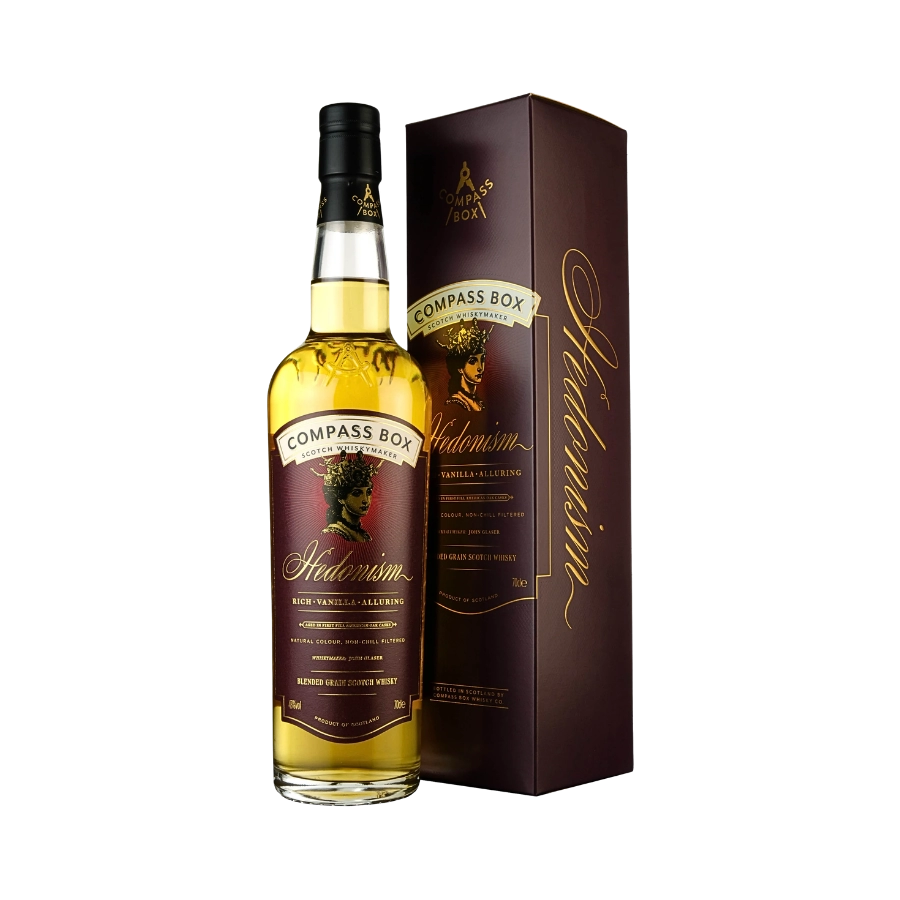 Rượu Whisky Compass Box Hedonism Blended Grain Scotch