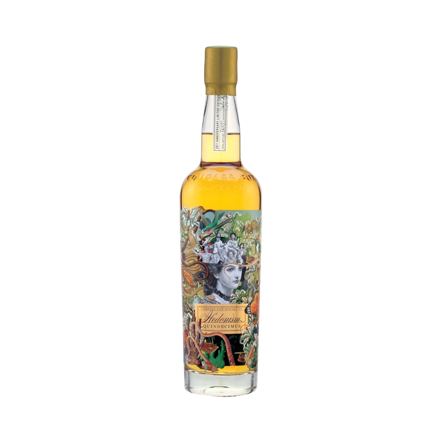 Rượu Whisky Compass Box Hedonism Quindecimus Blended Grain Scotch